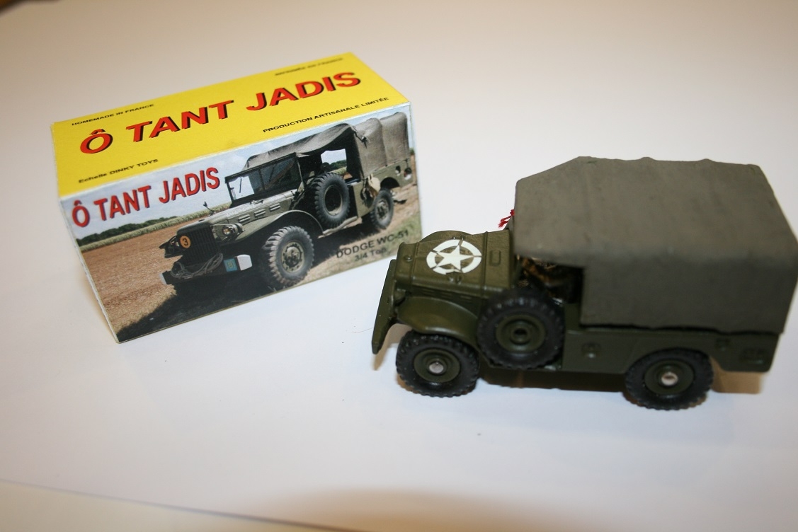 Dodge WC 51 création Ô TANT JADIS échelle Dinky Toys